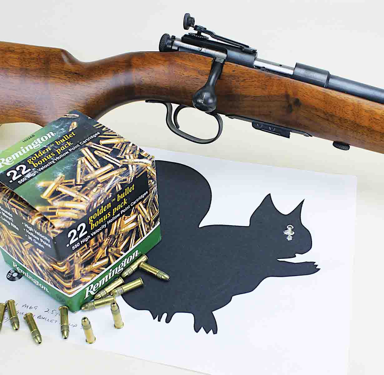 Almost 83 years old, the Model 69 still lives up to its accuracy reputation, even with iron sights.